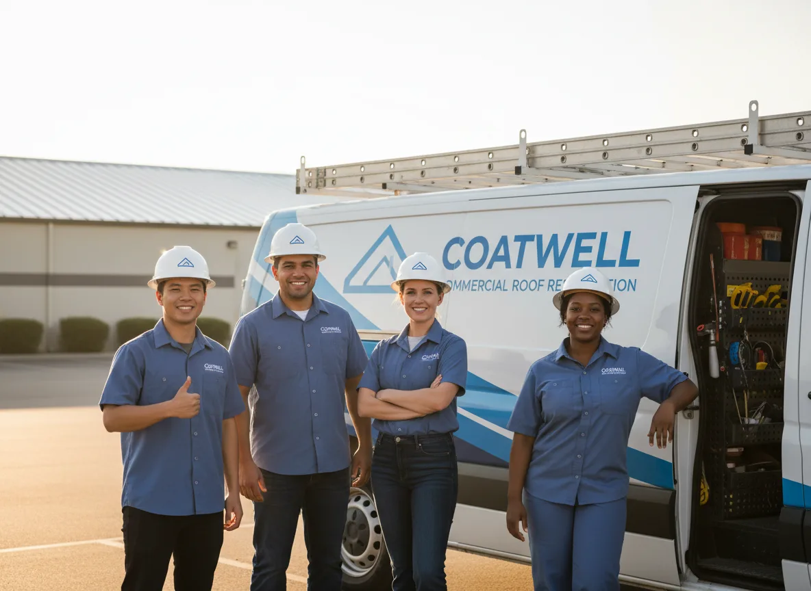 Commercial roof coating company in Beaver, OR